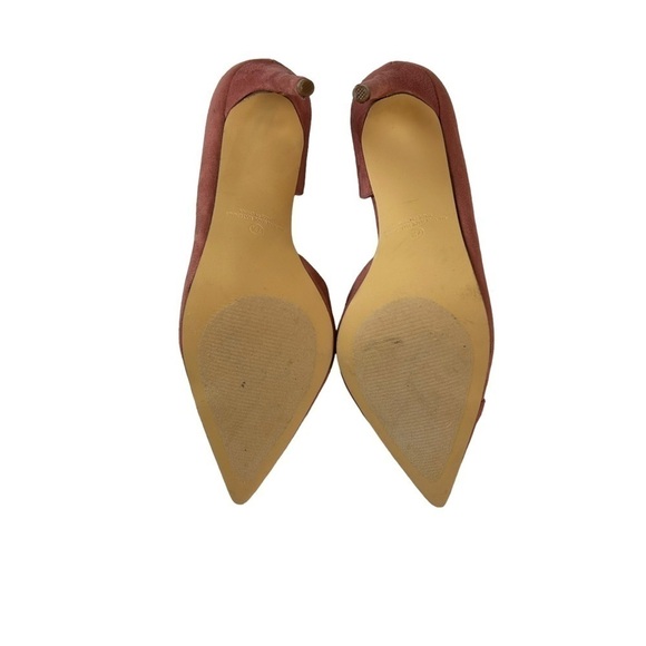 Lulus Satsuki Dusty Rose Suede Heels - Picture 9 of 10